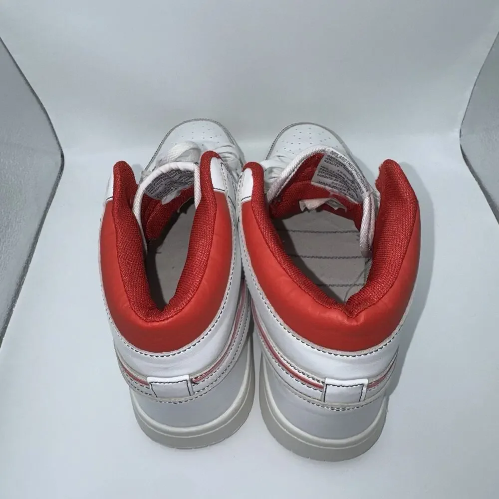 Nike Air Jordan 1 Retro High OG Phantom Gym Red White Mens 10 555088-160